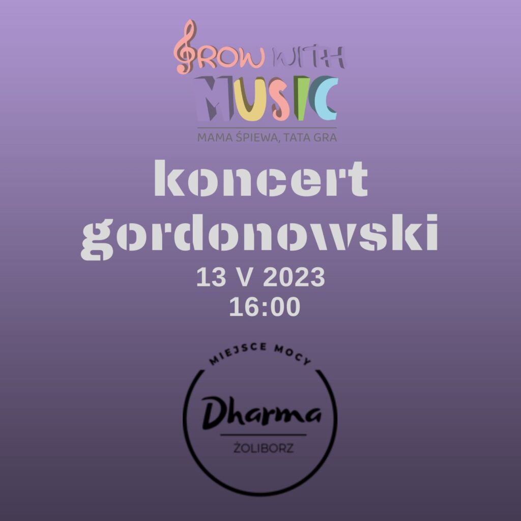 Koncert gordonowski - 13.05.2023 GODZ.16:00